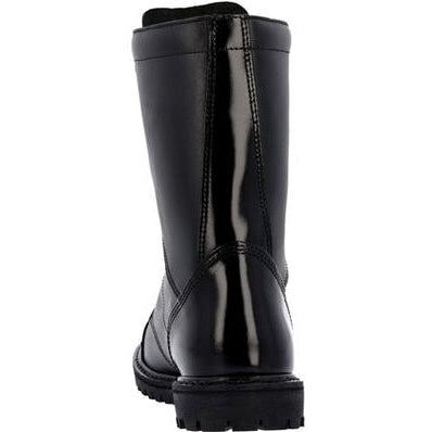Rocky Women's Lace Up 10" Slip Resistant Military Jump Boot -Black- RKC157 - Overlook Boots