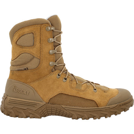 Rocky Mountain Combat Waterproof Military Boot- Brown- RKC180 - Overlook Boots