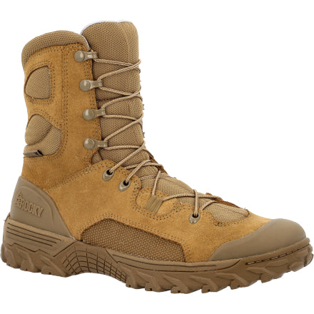 Rocky Mountain Combat Waterproof Military Boot- Brown- RKC180 - Overlook Boots