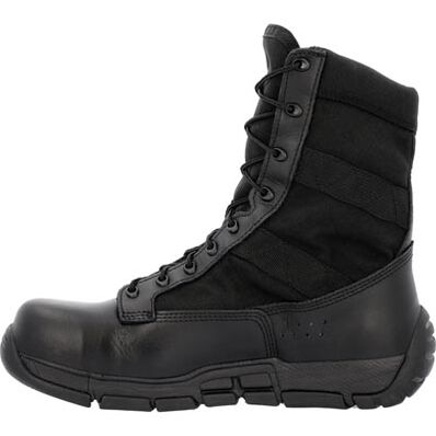 Rocky Men's C4T 8" Waterproof Military Public Service Boot - Black - RKC182 - Overlook Boots