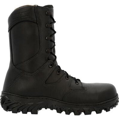 Rocky Women's Code Red Rescue 8" Waterproof Composite Toe Fire Boot -Black- RKD0091 5 / Medium / Black - Overlook Boots