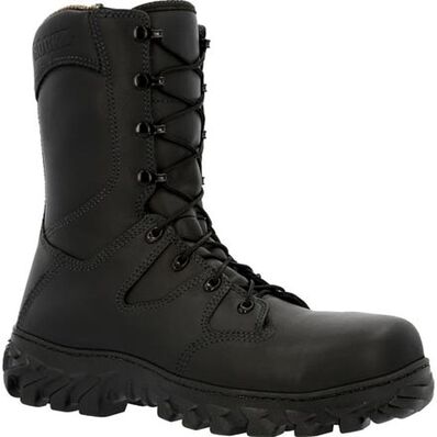 Rocky Women's Code Red Rescue 8" Waterproof Composite Toe Fire Boot -Black- RKD0091 - Overlook Boots
