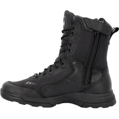 Rocky Men's Tac One 8" Soft Toe Waterproof Public Service Boot -Black- RKD0111 - Overlook Boots