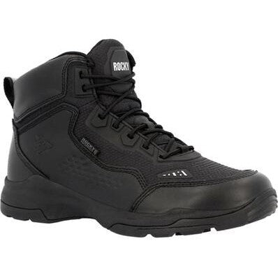 Rocky Men's Tac One 6" Soft Toe Waterproof Public Service Boot -Black- RKD0112 8 / Medium / Black - Overlook Boots