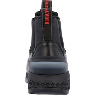 Rocky Men's Code Red Station 6" Composite Toe Slip On Work Boot -Black- RKD0114 - Overlook Boots