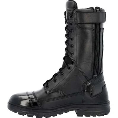 Rocky Men's Jump Pro 10" Soft Toe Waterproof Public Service Duty Boot - Black - RKD0121 - Overlook Boots
