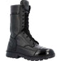 Rocky Men's Jump Pro 10" Soft Toe Waterproof Public Service Duty Boot - Black - RKD0121 8 / Medium / Black - Overlook Boots