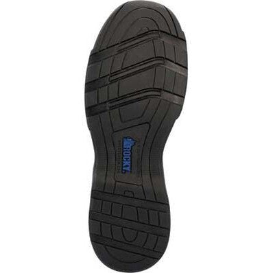 Rocky Men's Code Blue 8" Soft Toe Slip Resistant Service Boot- Black- RKD0124 - Overlook Boots