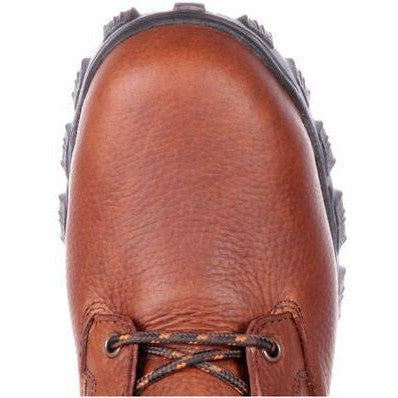 Rocky Men's Alpha Force 6" Steel Toe Waterproof Puncture Resist Work Boot -Brown- RKK0190 - Overlook Boots