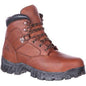 Rocky Men's Alpha Force 6" Steel Toe Waterproof Puncture Resist Work Boot -Brown- RKK0190 4 / Medium / Brown - Overlook Boots