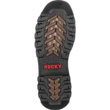 Rocky Men's Rams Horn 6" Composite Toe Waterproof Work Boot - Brown - RKK0257 - Overlook Boots