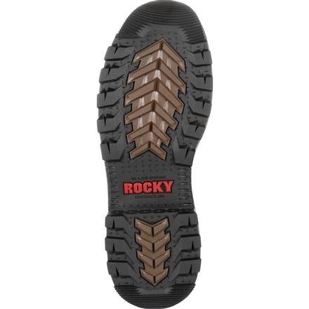 Rocky Men's Rams Horn 6" Waterproof Work Boot - Brown - RKK0259 - Overlook Boots