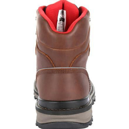 Rocky Men's Rams Horn 6" Waterproof Work Boot - Brown - RKK0259 - Overlook Boots