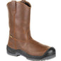 Rocky Men's Worksmart 11" Composite Toe Metgaurd Waterproof Work Boot - Brown RKK0264 8 / Medium / Brown - Overlook Boots