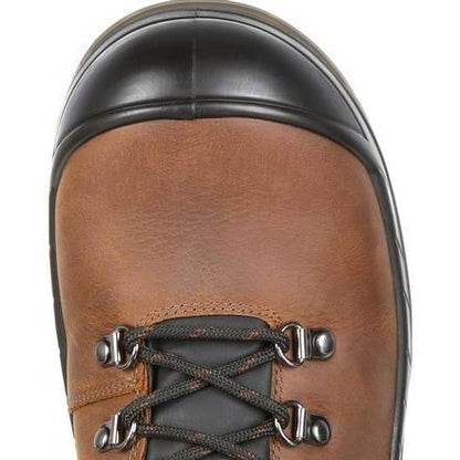 Rocky Men's Worksmart 6" Composite Toe Metguard Waterproof Work Boot Brown RKK0266 - Overlook Boots