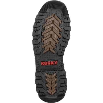 Rocky Men's Rams Horn 8" Waterproof Work Boot - Brown - RKK0296  - Overlook Boots