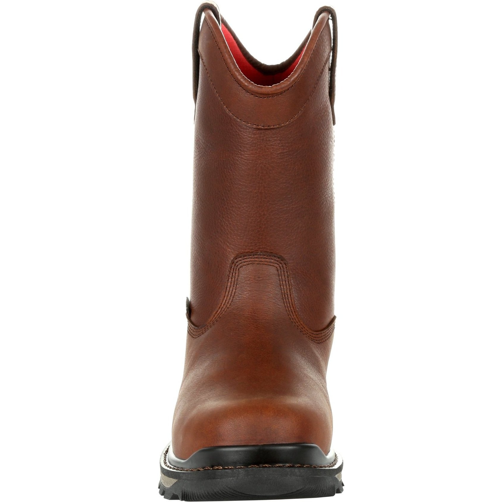 Rocky Men's Rams Horn 10" Composite Toe Waterproof Pull-On Work Boot- Brown- RKK0315 - Overlook Boots
