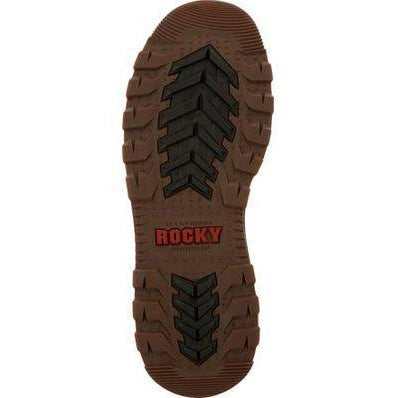 Rocky Men's Rams Horn 6" Waterproof Wedge Work Boot - Brown - RKK0321  - Overlook Boots