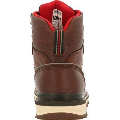 Rocky Men's Rams Horn 6" Waterproof Wedge Work Boot - Brown - RKK0321  - Overlook Boots