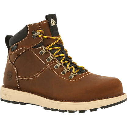 Rocky Men's Legacy 32 Composite Toe Waterproof Work Boot - Brown - RKK0331 8 / Medium / Brown - Overlook Boots