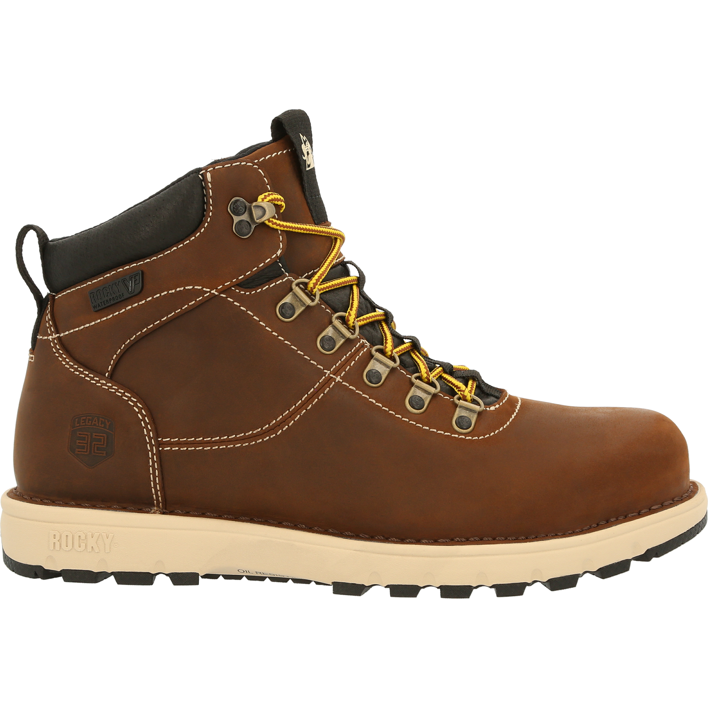 Rocky Men's Legacy 32 Composite Toe Waterproof Work Boot - Brown - RKK0331 - Overlook Boots