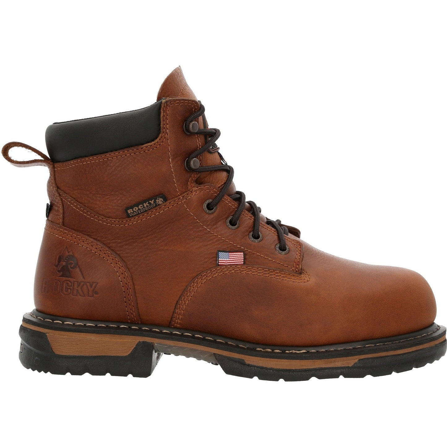 Rocky Men's IronClad 6" Steel Toe Waterproof MG USA Made Work Boot - RKK0362 - Overlook Boots