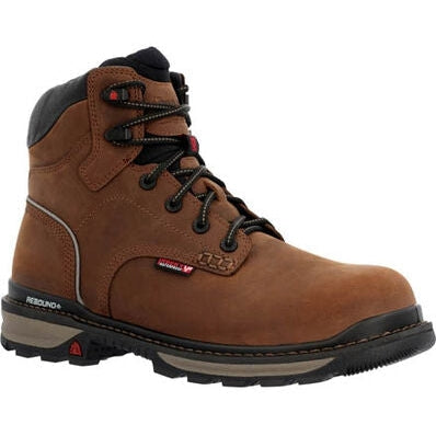 Rocky Men's Rams Horn Waterproof Composite Toe Work Boot - Crazy Horse - RKK0388 - Overlook Boots