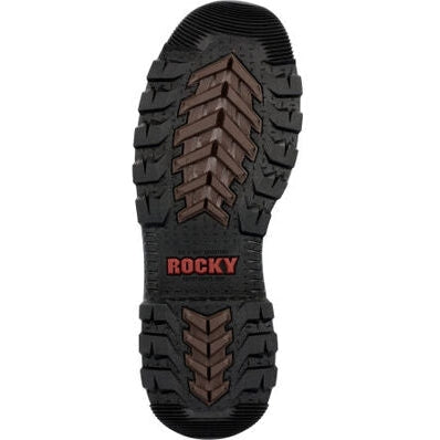 Rocky Men's Rams Horn 9" Waterproof Composite Toe Met Guard Work Boot -Black- RKK0393 - Overlook Boots
