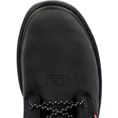 Rocky Men's Rams Horn 9" Waterproof Composite Toe Met Guard Work Boot -Black- RKK0393 - Overlook Boots