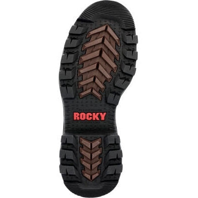 Rocky Men's Rams Horn 9" Waterproof Logger Slip Resis Work Boot Brown RKK0395 - Overlook Boots