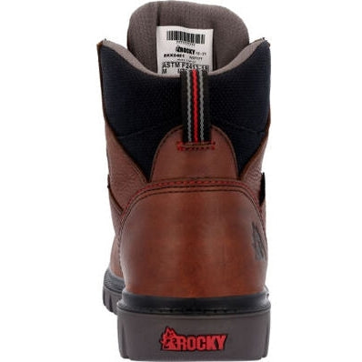 Rocky Men's Worksmart 6" Waterproof Composite Toe Work Boot -Brown- RKK0401 - Overlook Boots
