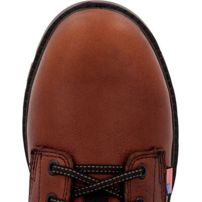 Rocky Men's Worksmart 6" Waterproof Composite Toe Work Boot -Brown- RKK0401 - Overlook Boots