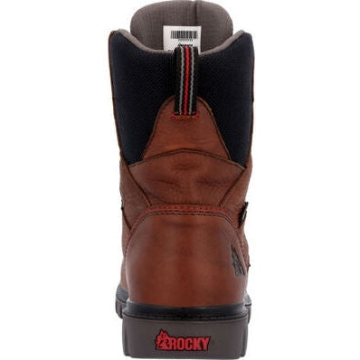 Rocky Men's Worksmart 8" Waterproof Composite Toe Work Boot -Brown- RKK0403 - Overlook Boots