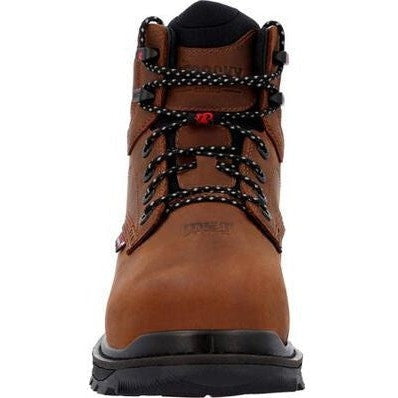 Rocky Men's Rams Horn 6" Composite Toe Waterproof Work Boot -Crazy Horse- RKK0440 - Overlook Boots