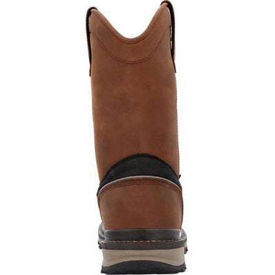 Rocky Men's Rams Horn 10" Composite Toe Waterproof Pull On Work Boot -Horse- RKK0443 - Overlook Boots