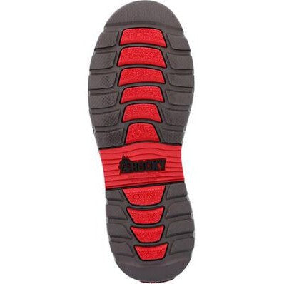 Rocky Men's Worksmart USA 11" Waterproof Slip Resistant Work Boot -Brown- RKK0453 - Overlook Boots