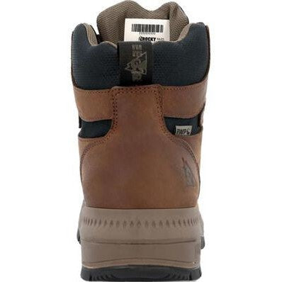 Rocky Men's Worksmart 6" Soft Toe Waterproof Slip Resistant Work Boot -Horse- RKK0457 - Overlook Boots