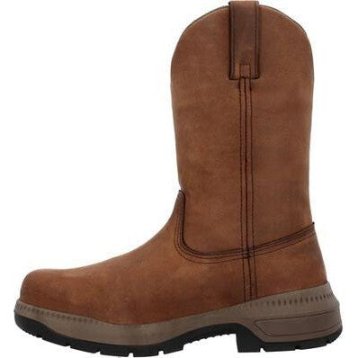 Rocky Men's Worksmart 11" Soft Toe Waterproof Work Boot -Horse- RKK0461 - Overlook Boots