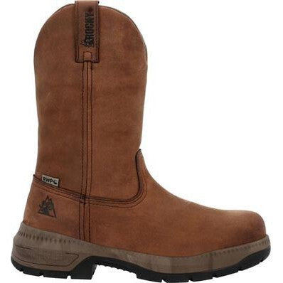 Rocky Men's Worksmart 11" Soft Toe Waterproof Work Boot -Horse- RKK0461 - Overlook Boots