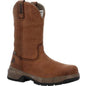 Rocky Men's Worksmart 11" Soft Toe Waterproof Work Boot -Horse- RKK0461 7 / Medium / Brown - Overlook Boots