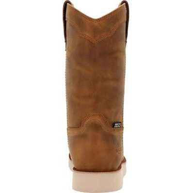 Rocky Men's Monocrepe Wedge 11" Composite Toe Waterproof Wellington Work Boot - RKK0474 - Overlook Boots