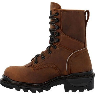 Rocky Men's Rams Horn 9" Composite Toe Waterproof Logger Work Boot -Horse- RKK0477 - Overlook Boots