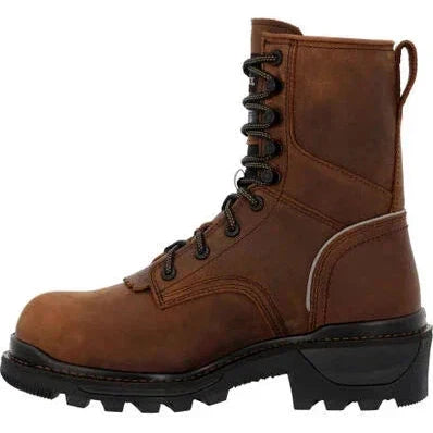 Rocky Men's Rams 9" Composite Toe Waterproof 800G Logger Work Boot -Horse- RKK0478 - Overlook Boots
