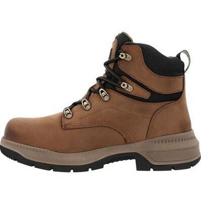 Rocky Men's Worksmart 6" Composite Toe Waterproof Metguard Work Boot -Horse- RKK0481 - Overlook Boots