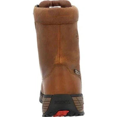 Rocky Men's Treadflex 8" Soft Toe Waterproof Slip Resistant Work Boot- Horse- RKK0499 - Overlook Boots