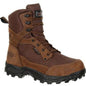Rocky Men's Ridgetop 8" Soft Toe Waterproof 600G Ins Outdoor Boot- Brown- RKS0384 8 / Medium / Brown - Overlook Boots