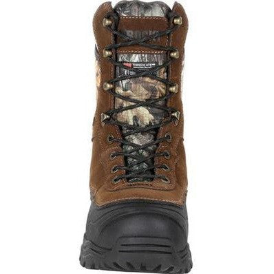 Rocky Men's Multi Trax 8" Soft Toe Waterproof 800G Insulated Outdoor Boot Realtree RKS0418 - Overlook Boots