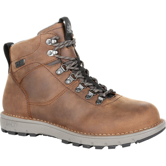 Rocky Men's Legacy 32 6" Waterproof Outdoor Hunt Boot - Light Brown - RKS0431 8 / Medium / Brown - Overlook Boots