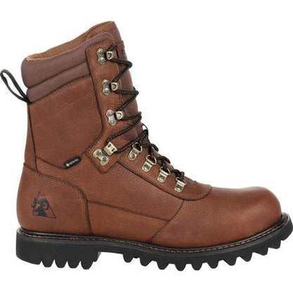 Rocky Men's Ranger 8" Waterproof Hunt Boot - Brown - RKS0437  - Overlook Boots