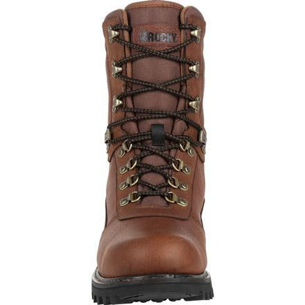 Rocky Men's Ranger 8" Waterproof Hunt Boot - Brown - RKS0437  - Overlook Boots